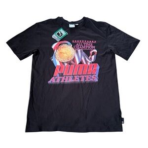 Puma Athletes Men Short Sleeve T Shirt NWT Size Small